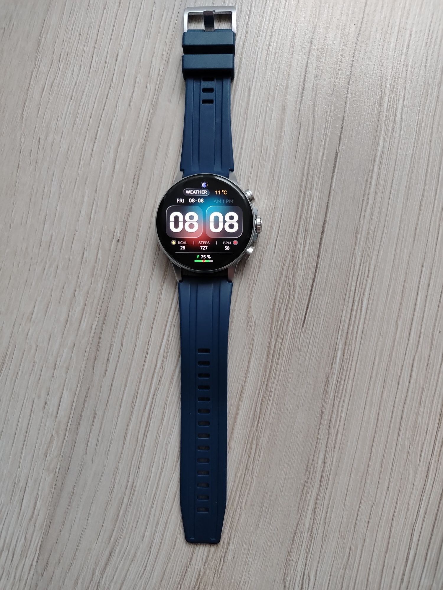 smartwatch Bigben Round silver duży wyswietlacz gwarancja!