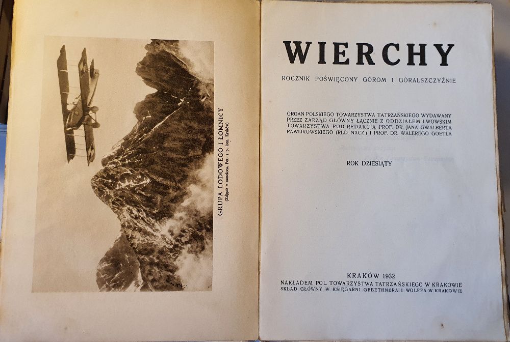 Wierchy, rocznik o górach i góralszczyźnie, komplet 25 książek