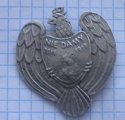 Odznaka NIE DAMY 20XII 1918 orzeł