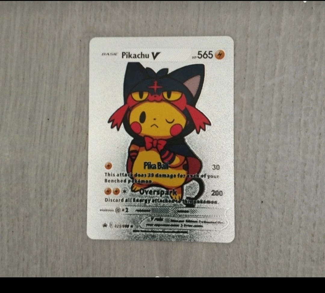 Karta Pokemon Pikachu