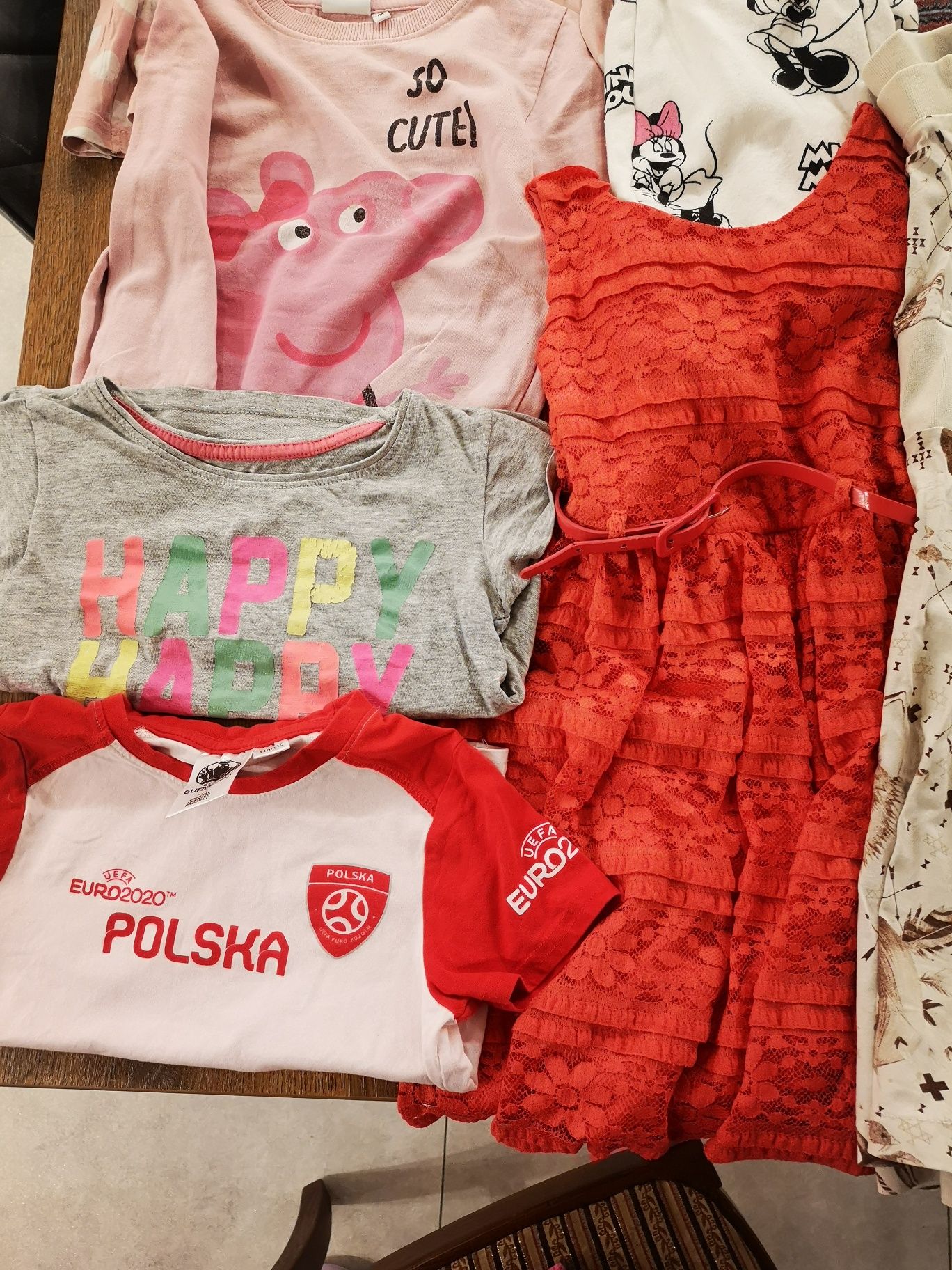 Wielka paka ubranek dla dziewczynki 3 latka 110 cm