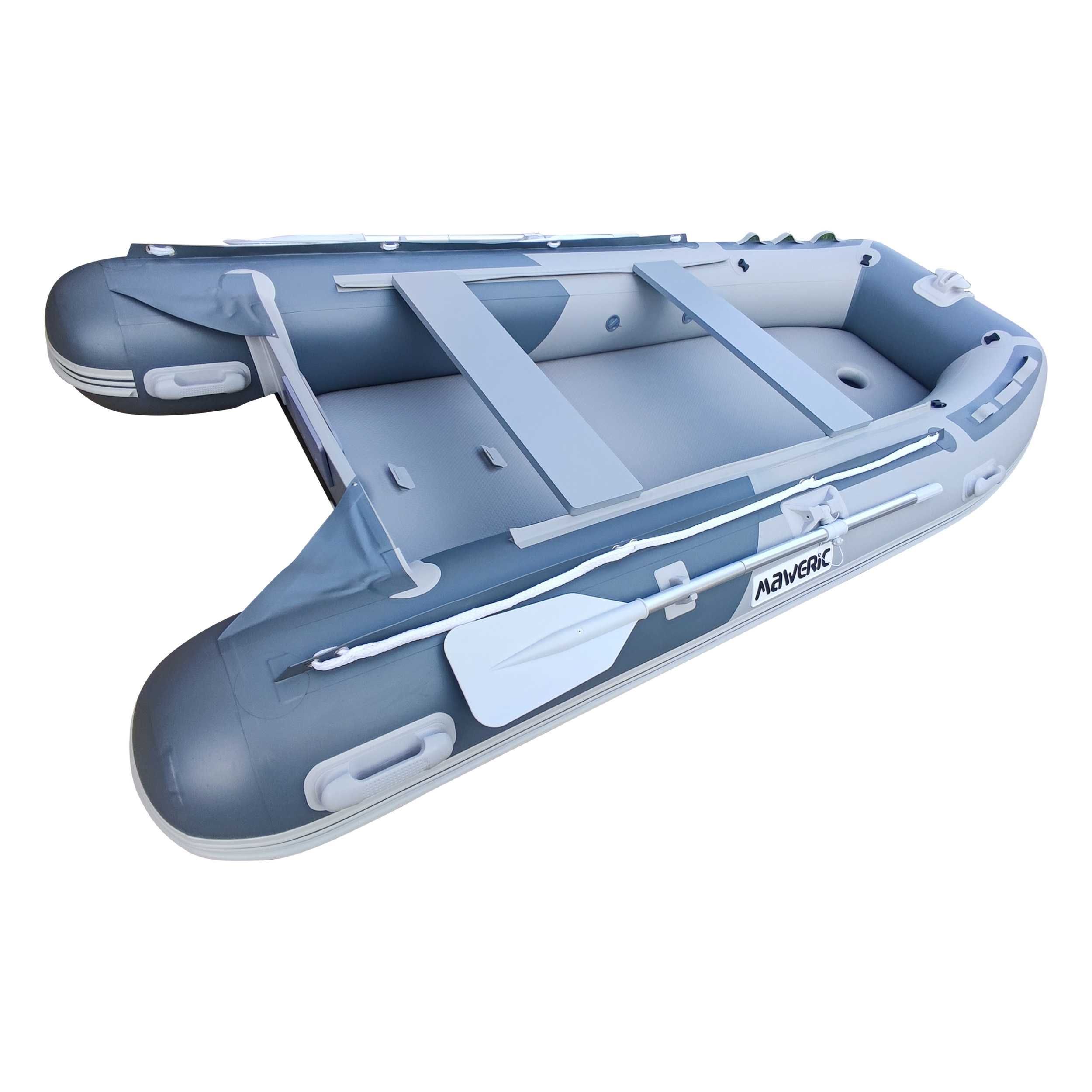 PONTON 330C MAWERIC podłoga aluminiowa 4 komory+kil+knaga+torba dziobo