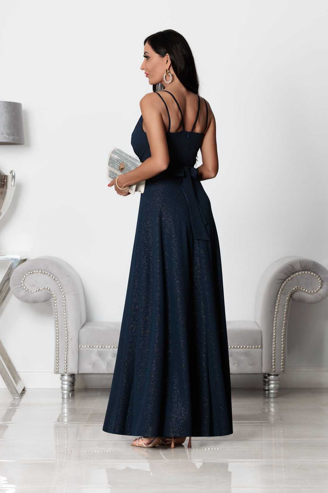 Sukienka na studniówkę, balowa, brokatowa ELIZABETH COLLETION R. 34