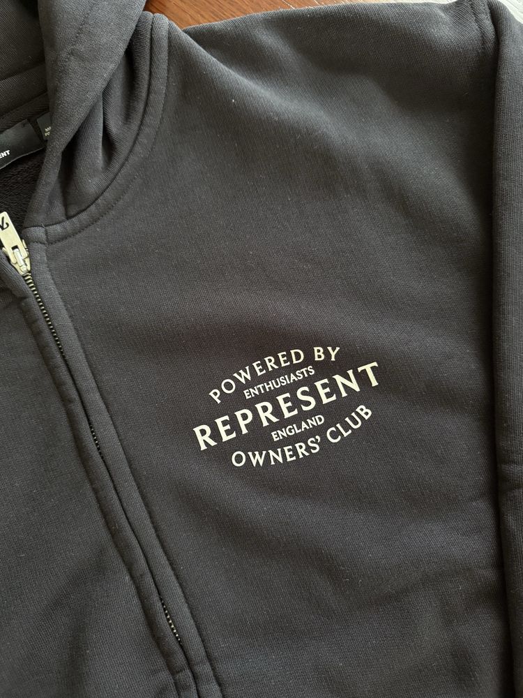 Represent Owners Club Stamp Zip Hoodie (M, L, XL)