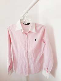 Koszula damska różowa w paski M/L dziś niższa cena