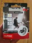Profesjonalne zatyczki do uszu stopery Alpine Music Safe Pro