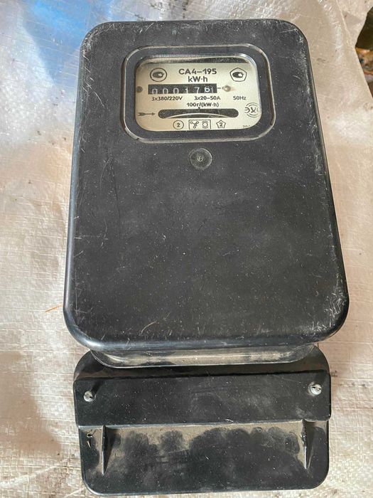 Електролічильники  5 А ,50 А, трансформатори тока  100/5,200/5 ,50/5 А