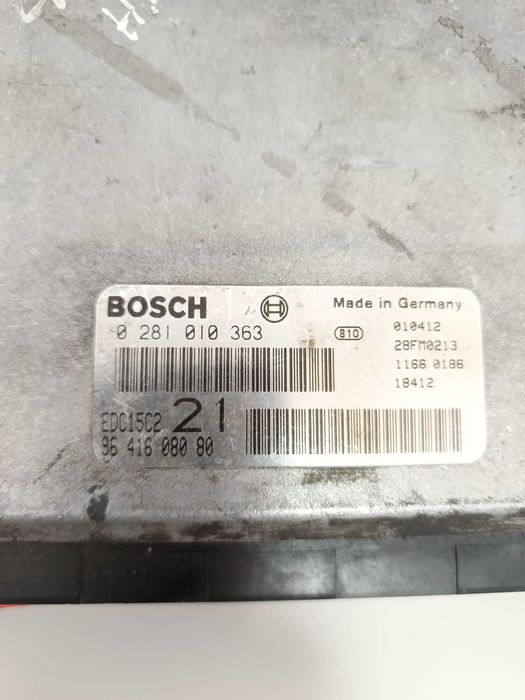 CENTRALINA DO MOTOR PEUGEOT 406  (imoo off) 964_160_8080