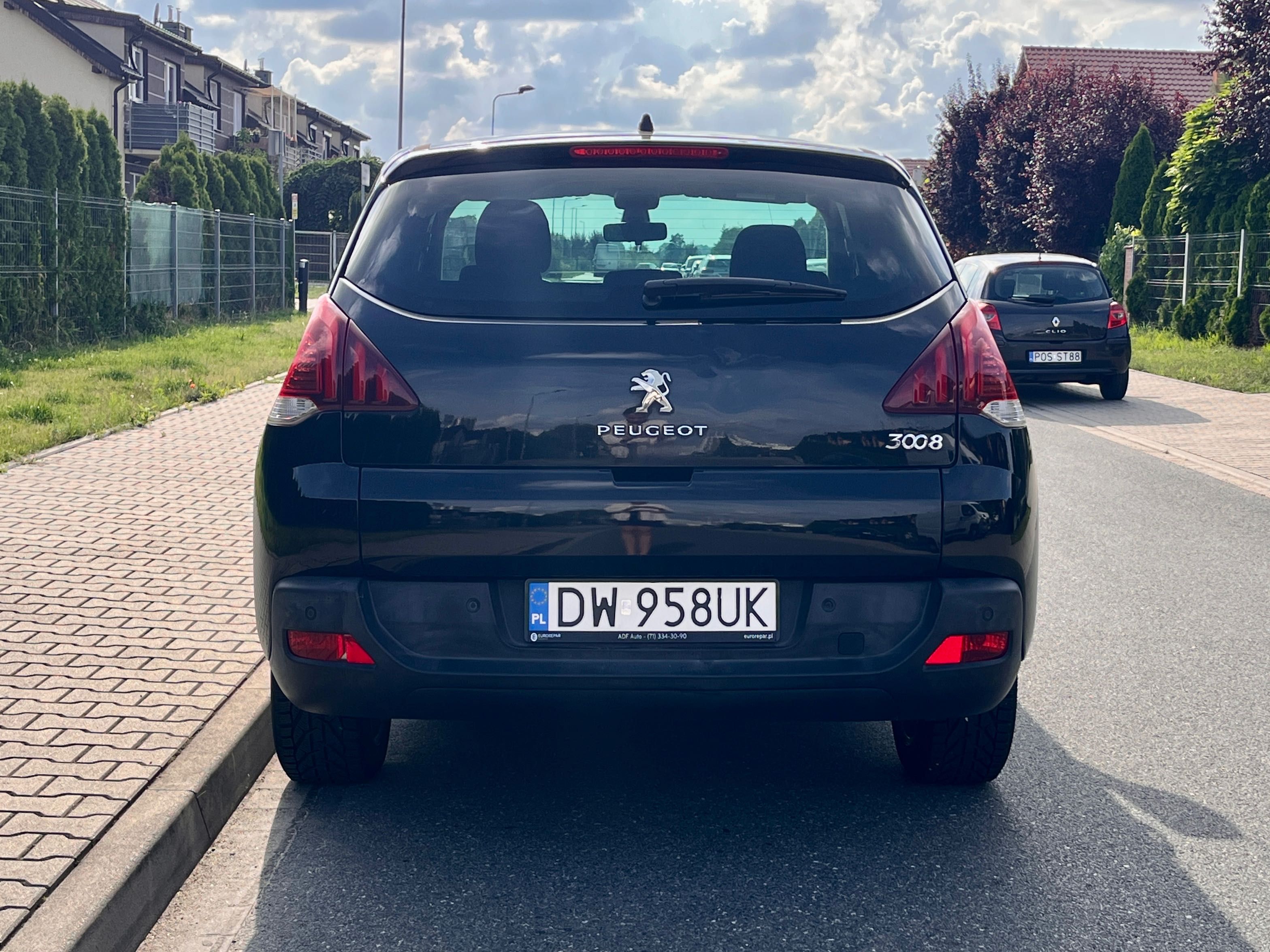 Peugeot 3008 ACTIVE 1.6 VTI 120KM Czarny metalik | Bogate wyposażenie