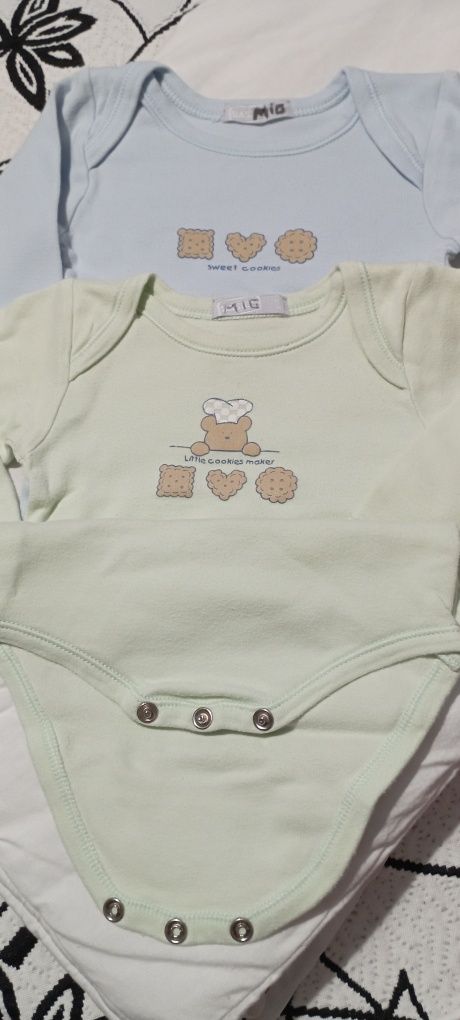 Conjunto de 2 Bodys, 6-9M