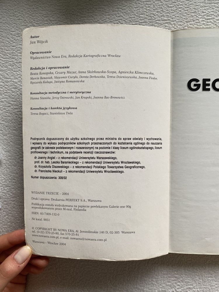 Geografia 1 - ziemia. Liceum i technikum. Podręcznik/vademecum