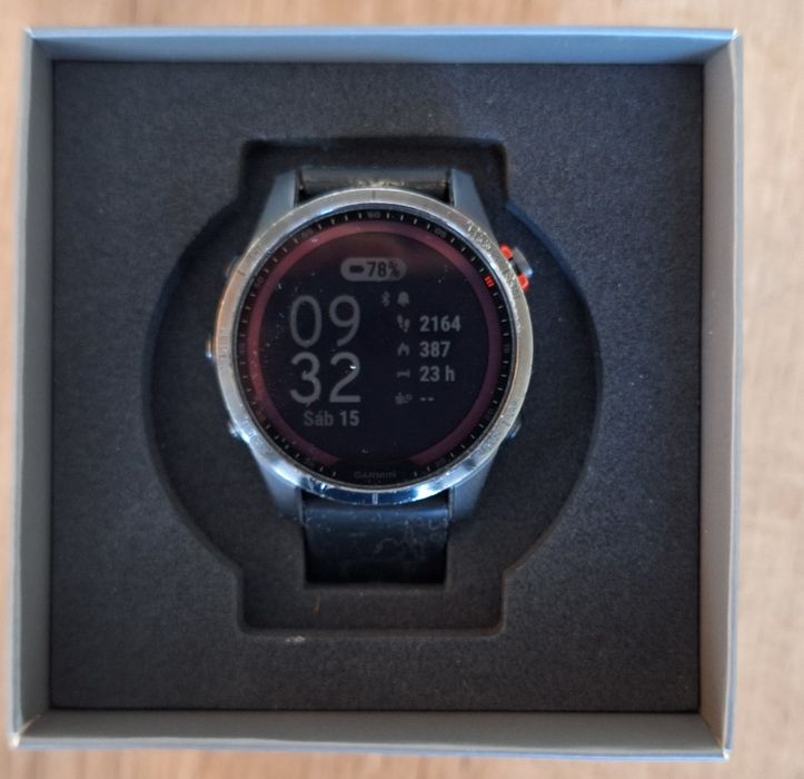 Garmin fenix 7s solar czarny