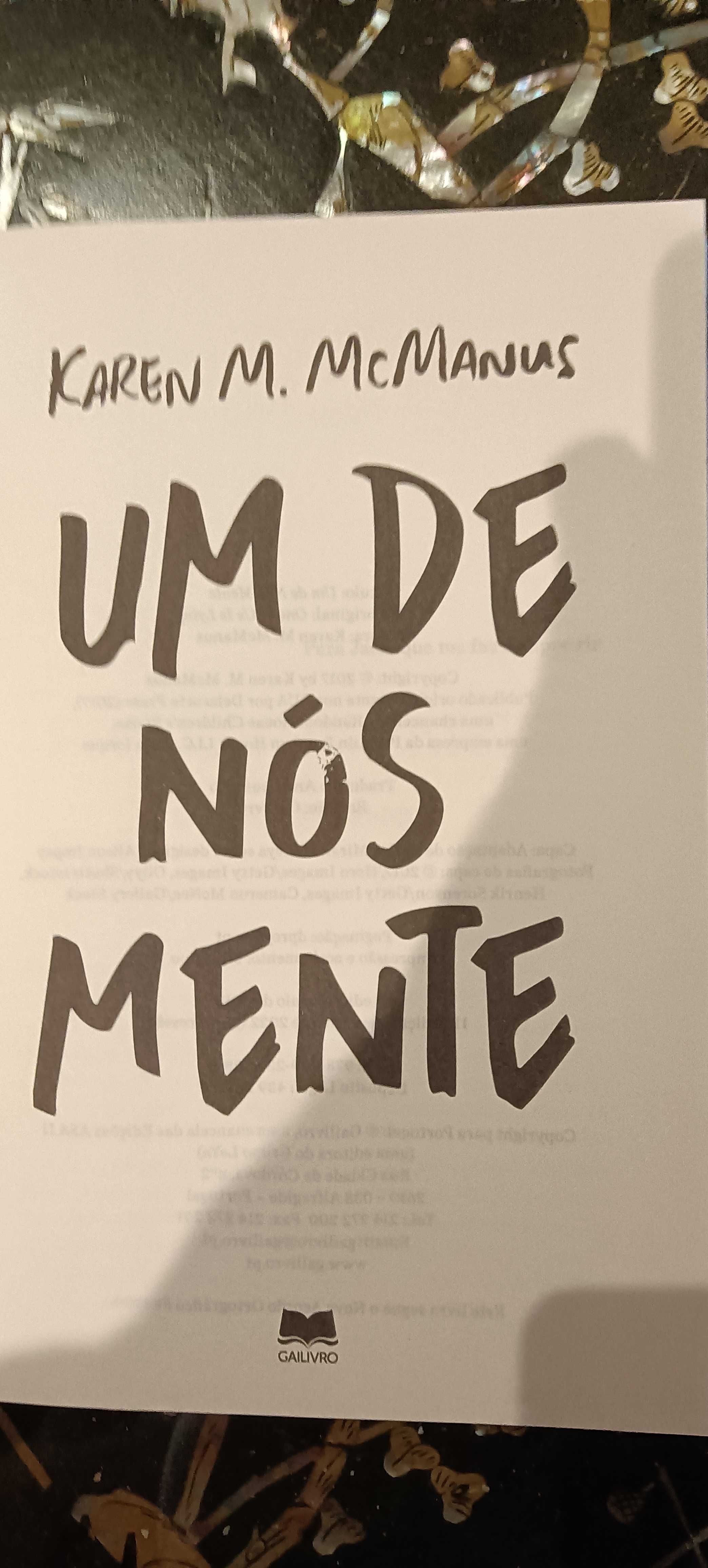 Um de Nós Mente de Karen M. McManus