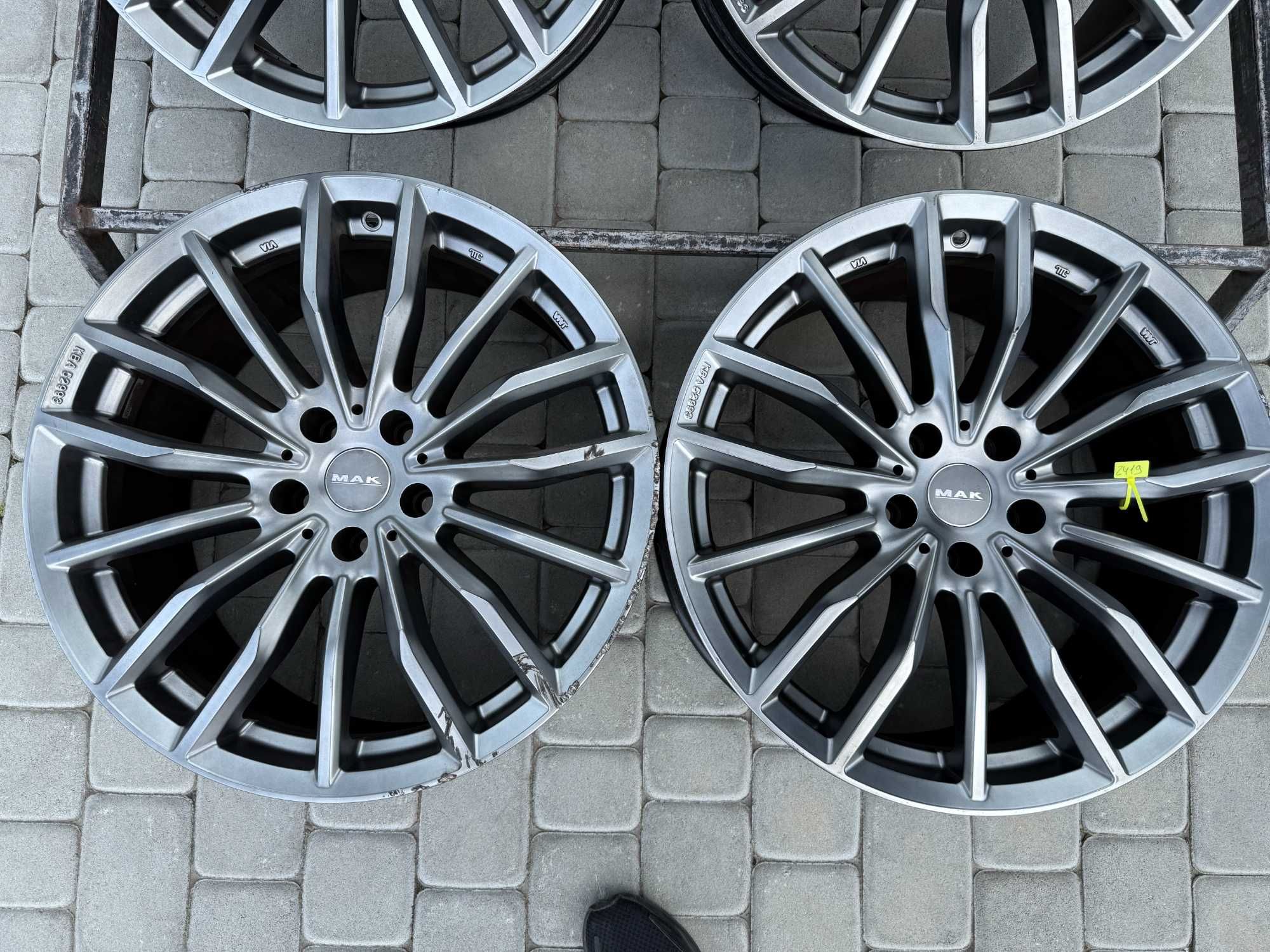 Диски MAK R19 5x112 9J ET38 Mercedes CL E GLC S Class Audi A8 S5 S7