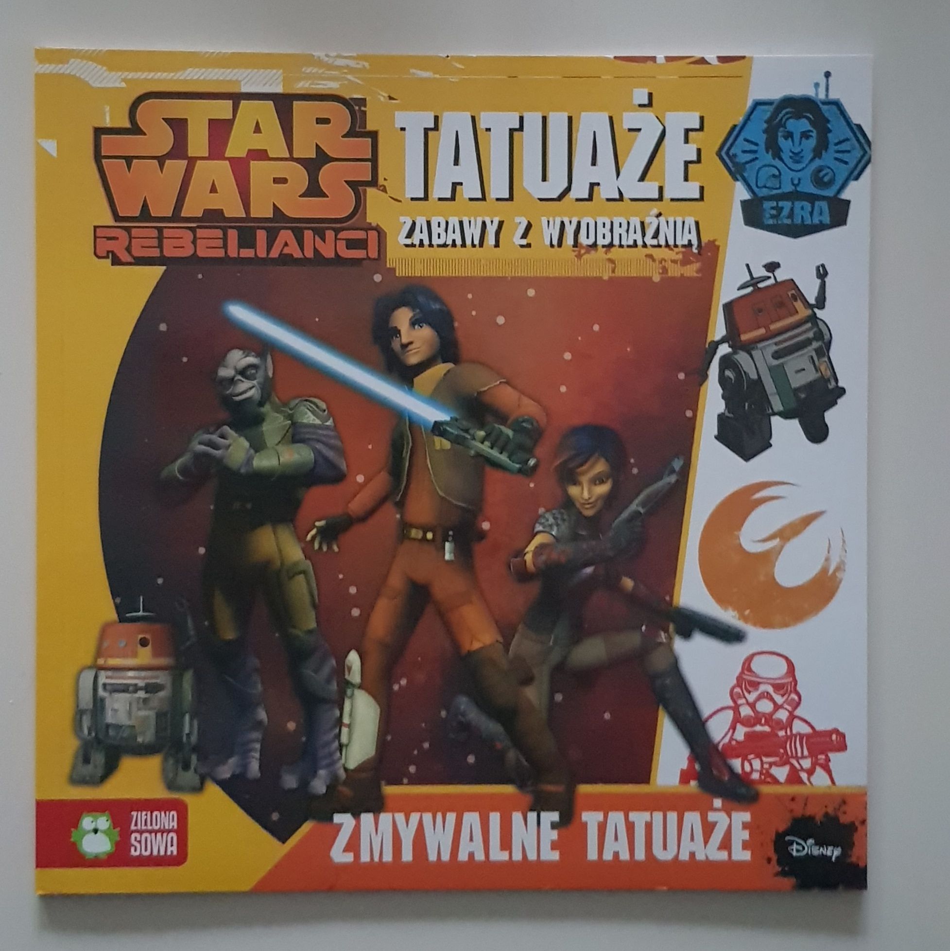 Star wars rebelianci i tatuaże 4 książeczki dla dzieci