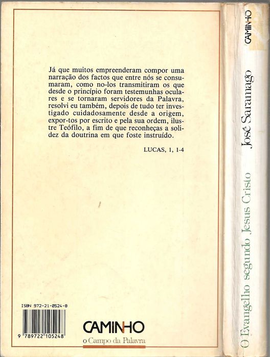 O Evangelho Segundo Jesus Cristo