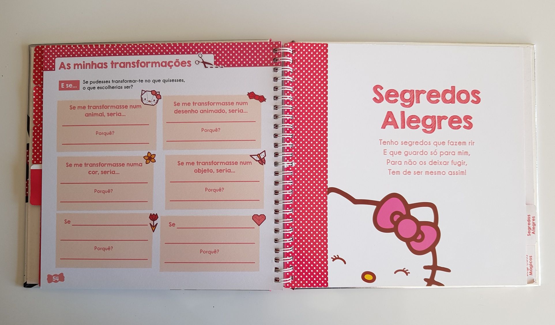 Hello Kitty- o meu livro de segredos