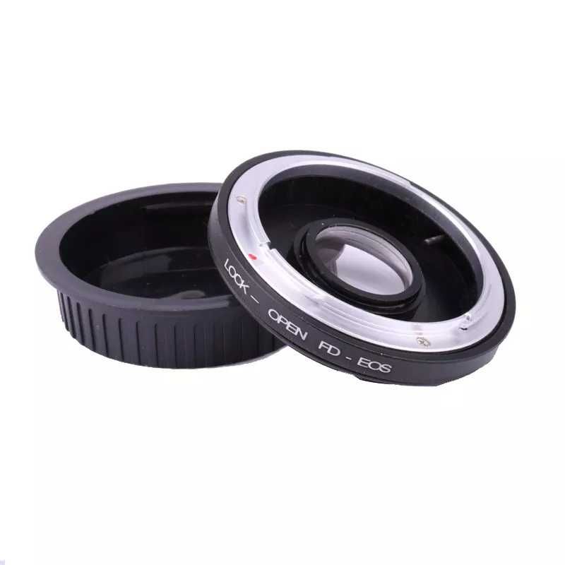 adapter do obiektyw FD aparat Canon EOS EF EFS nieskończoność soczewka