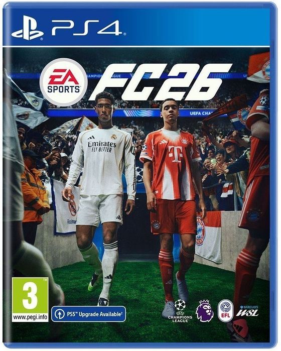 Офіційні диски з грою EA SPORTS FC 26 (FIFA 26) (PS4) (рос титри)