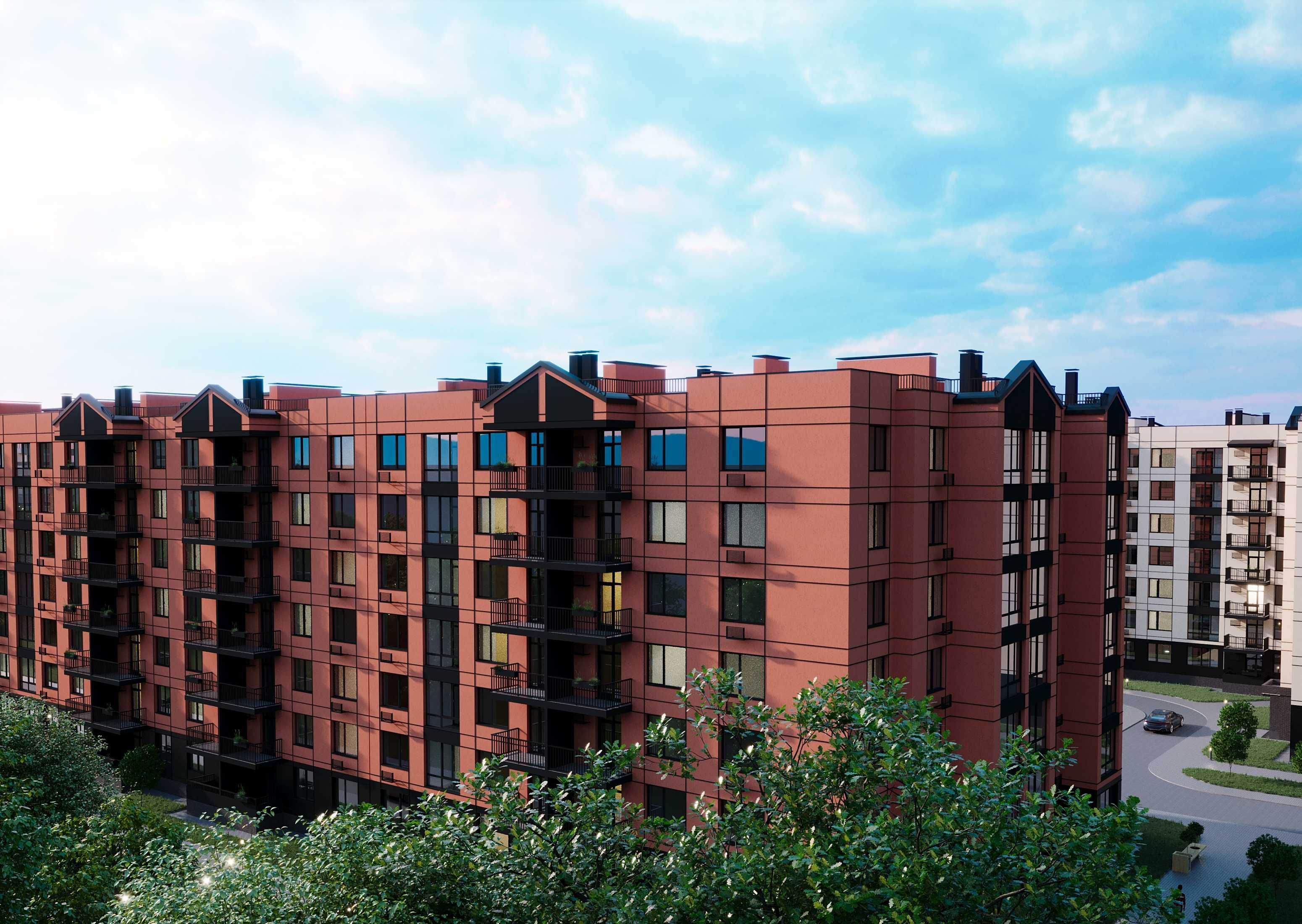 ПРОСТОРА 2к двокімнатна квартира-розпашонка 64,46 м² Європейські Липки