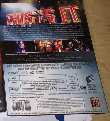 Michael JacksonThis Is it DVD