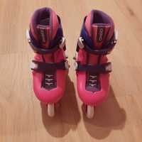 NOVO Patins de Criança OXELO Rosa Violeta 26-28