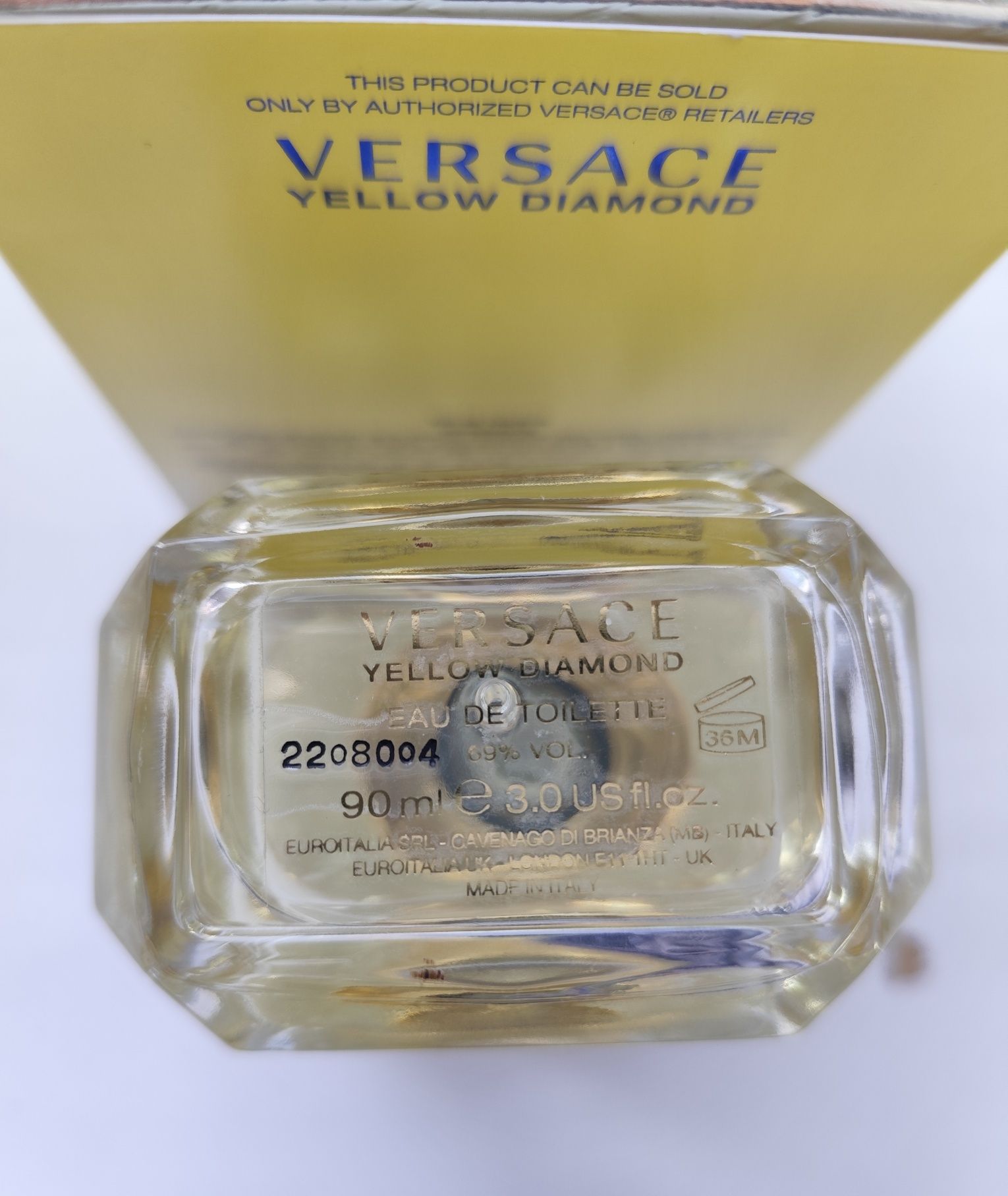 Подарок Versace Yellow Diamond  EDT 90 мл. Оригинал
