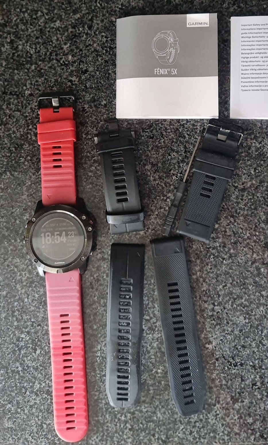 Garmin Fenix 5x safira