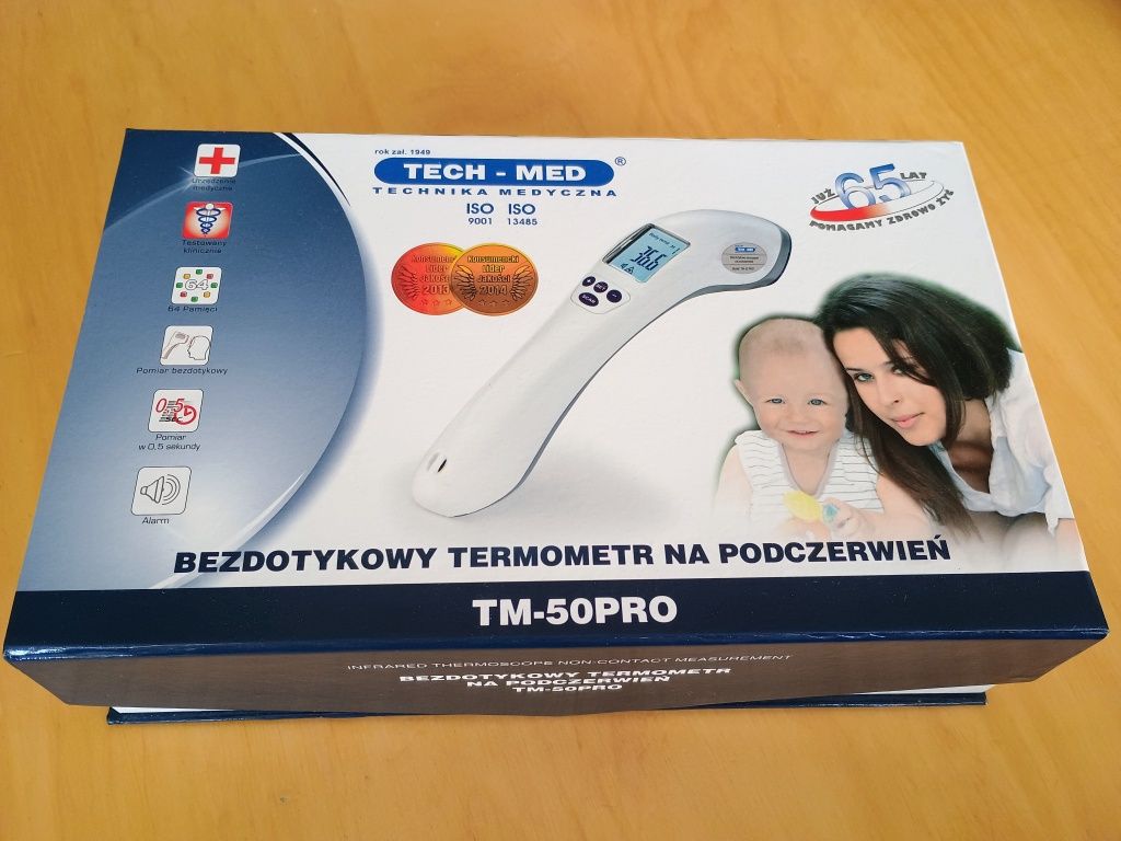 Termometr bezdotykowy Tech-Med