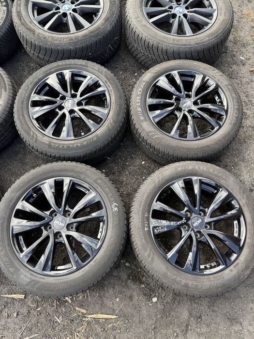Komplet kół zimowych 5x114,3 Mazda 6 Honda 225/55/17 Fulda 6,5mm