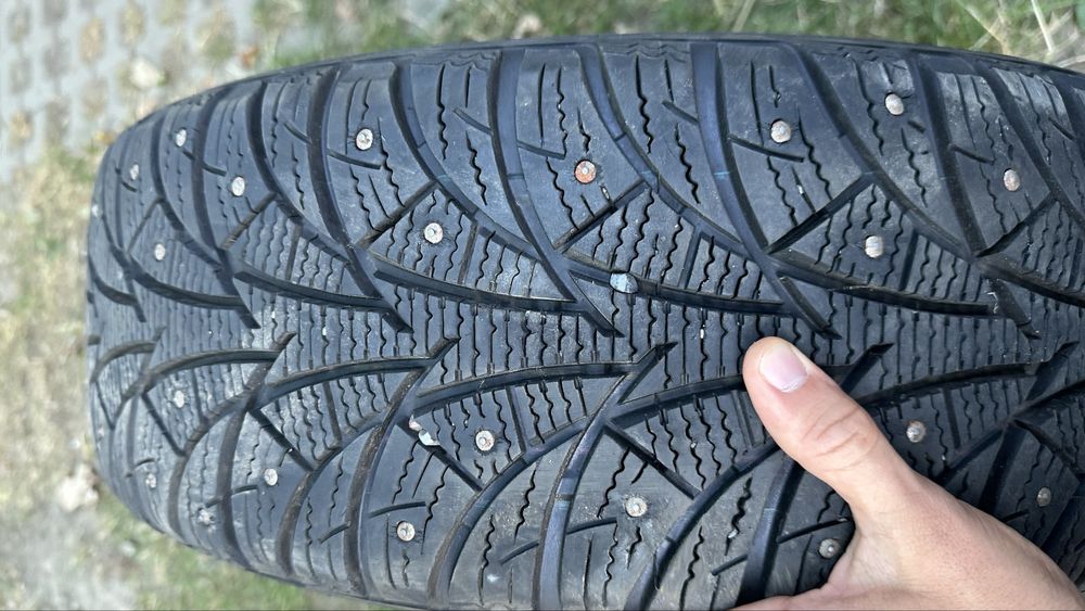 Металевий диск 16х6 1/2 r16 5х114.3 з зимовою гумою комплект 4 штуки