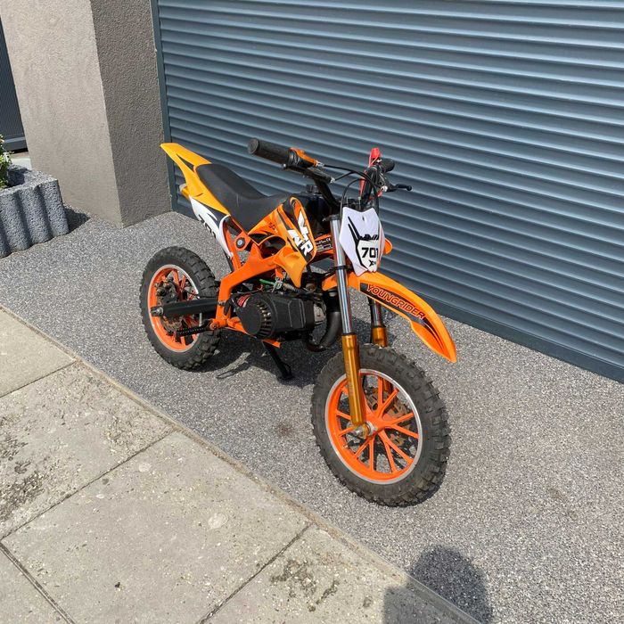 Mini cross 50cc | Spalinowy | Dla dzieci i młodzieży | Pomarańczowy