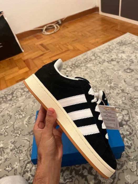 Buty meskie Mokasyny adidas Campus 00s Black R.44