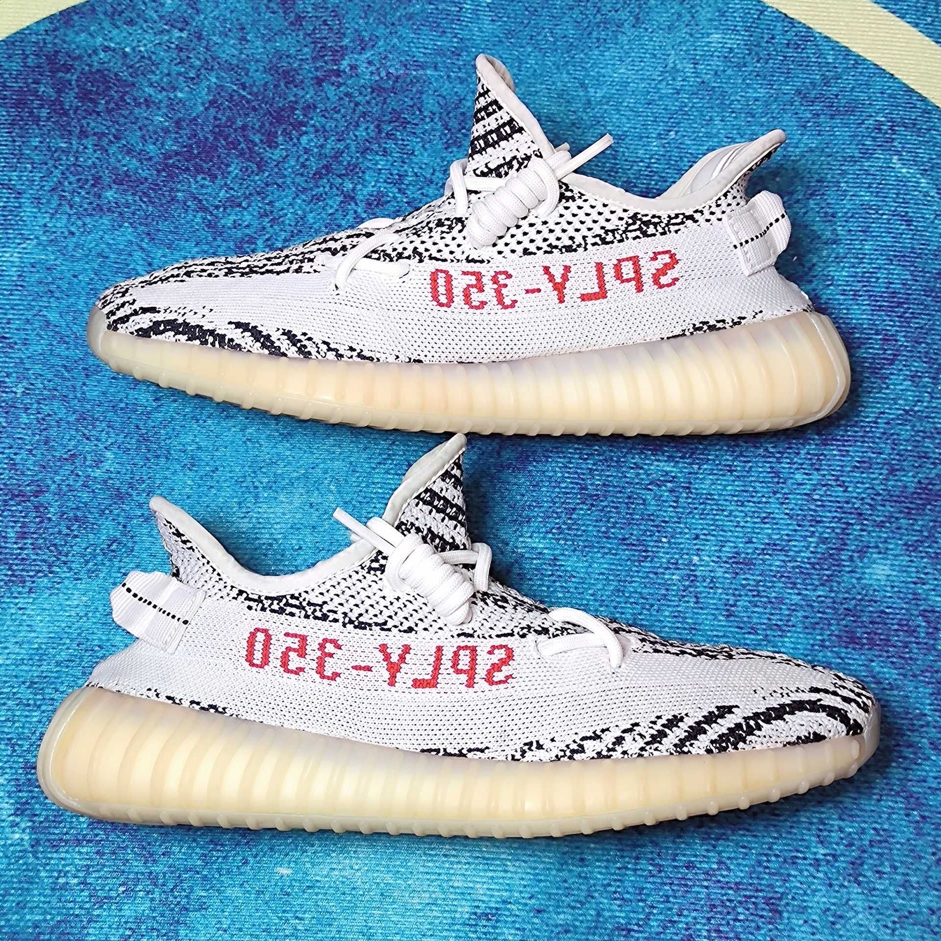 Buty męskie adidasYeezy Boost 350V2 Zebra nowy  R.43