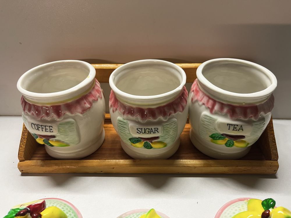 Conjunto de cozinha em loiça