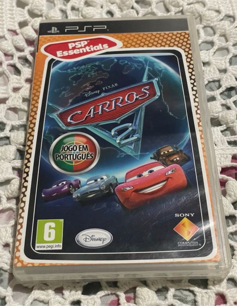 Disney Pixar Carros 2 • PSP • Jogo em Português