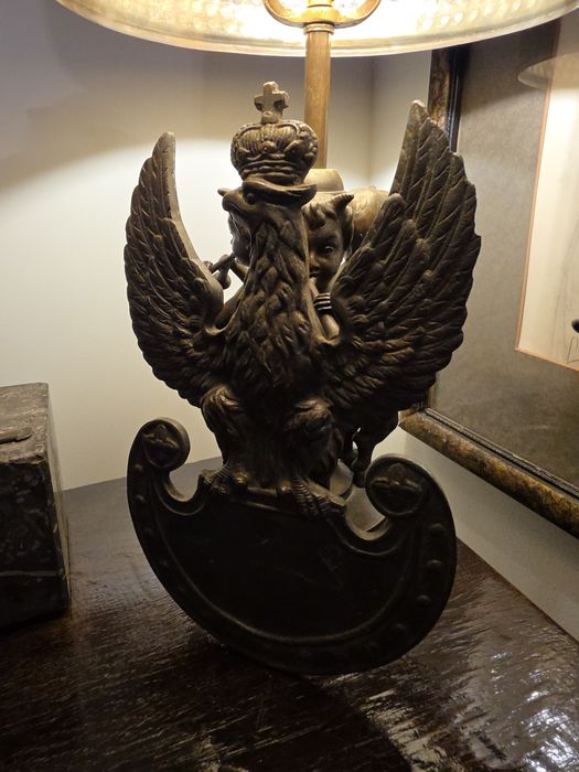 Stary orzeł Legionowy,Piłsudski.Piękna patyna.