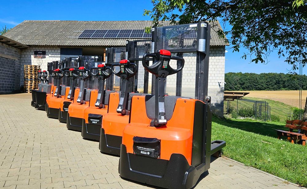 10szt Toyota SWE 200D 2018r wózek widłowy paleciak elektryczny niski