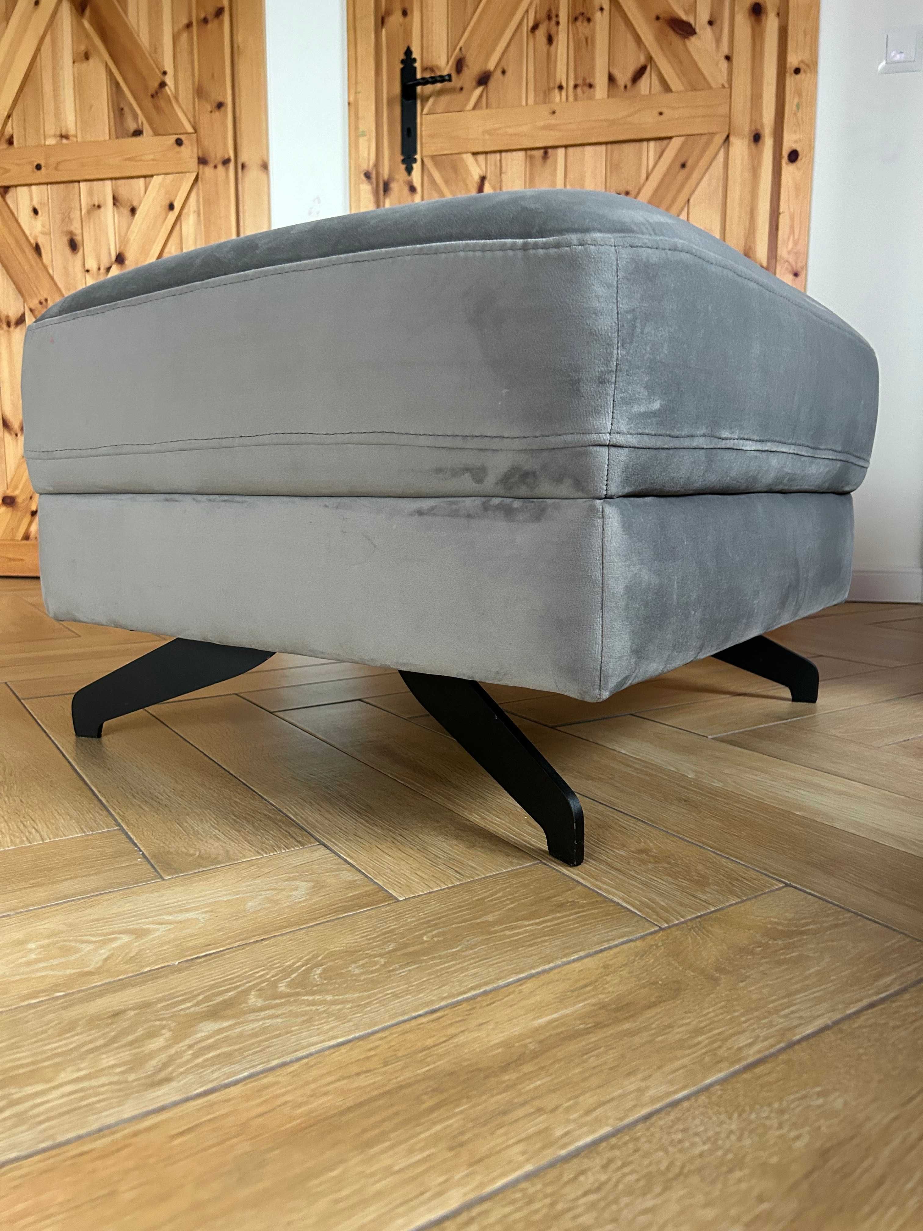 Zestaw sofa bolero + dwa zagłówki bolero + puf bolero AGATA MEBLE