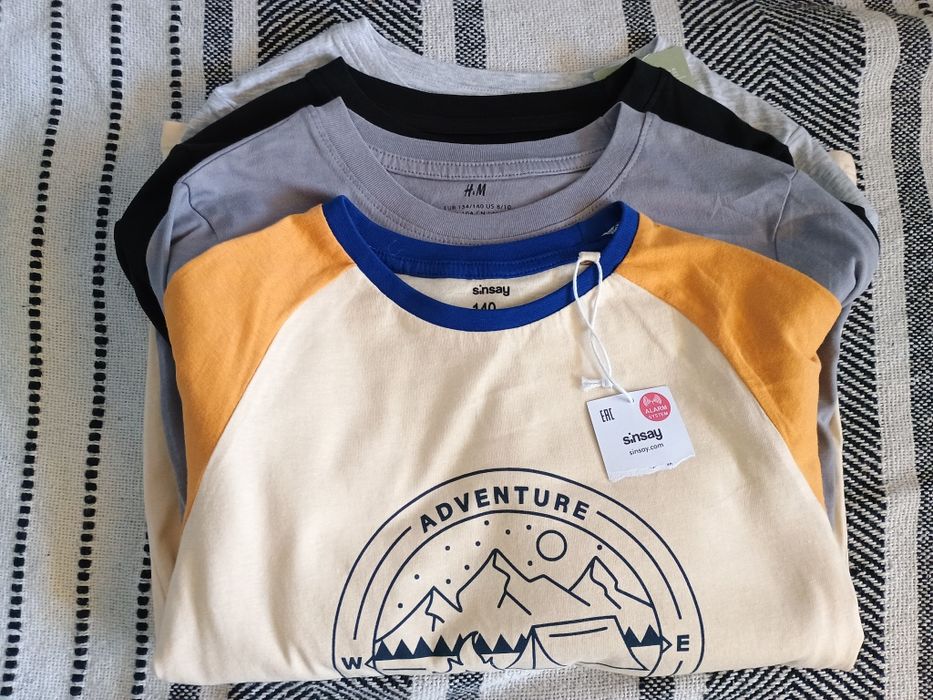 Bluzki chłopięce H&m 140