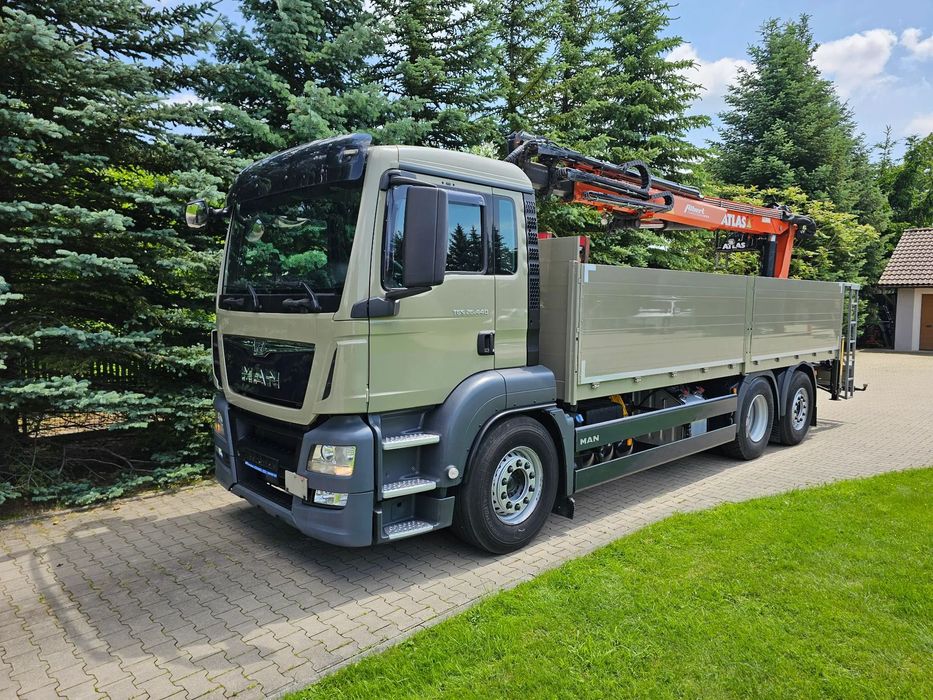 MAN TGS 26.440 z HDS ATLAS 186/ 11m-1600 kg