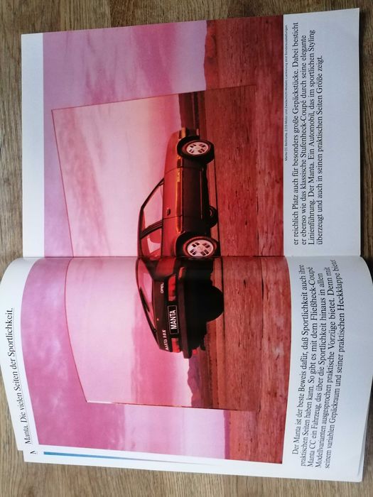 Prospekt Opel Manta