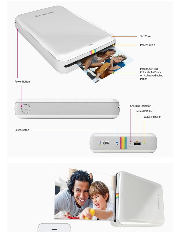 Polaroid Zip Wireless Printer