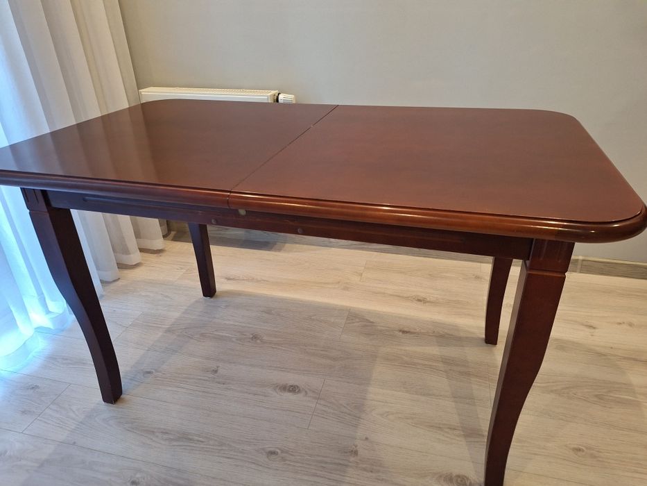 Stół  drwniany ,mahoń .