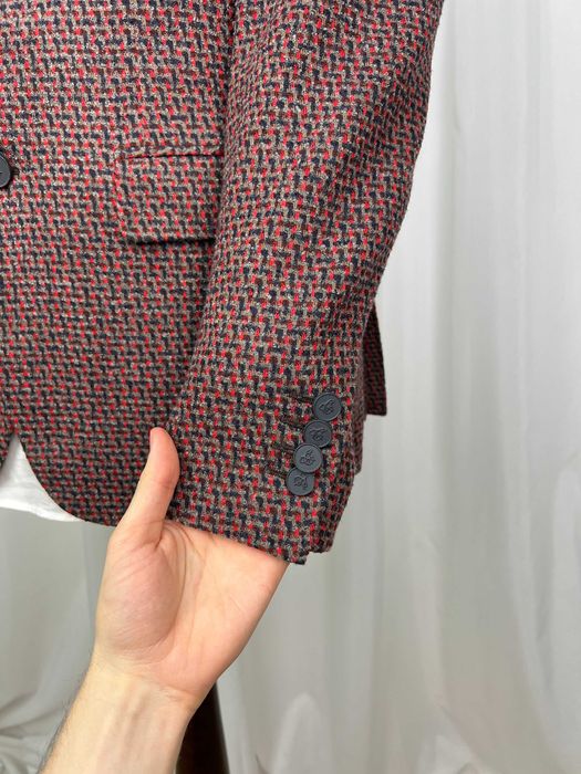 CANALI KEI Pure Wool Blazer піджак блейзер Каналі Кей текстурна вовна