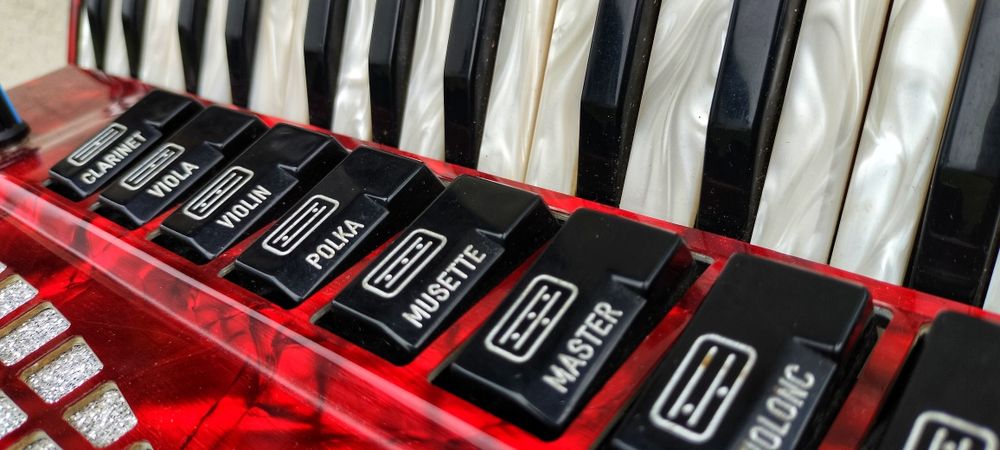 Włoski akordeon Piatanesi Ottavianelli Musette - świetny stan !