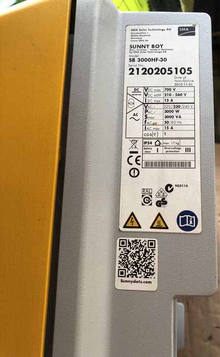 Продам інвертор 3kw