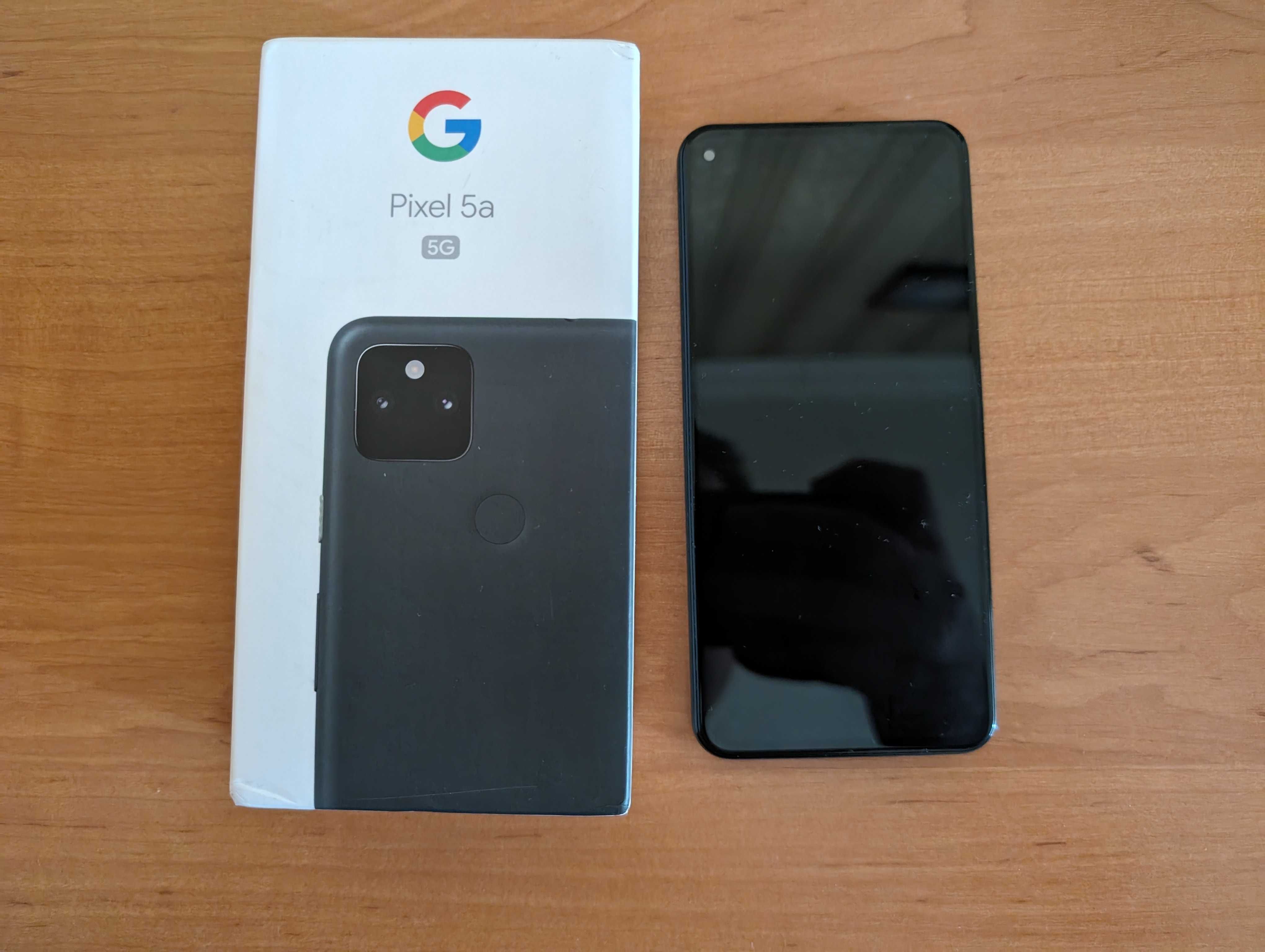 Продам смартфон Google Pixel 5a 5G 6/128GB Mostly Black