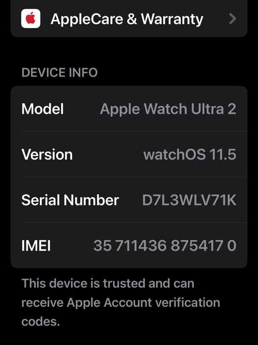 Apple Watch Ultra 2 Titânio