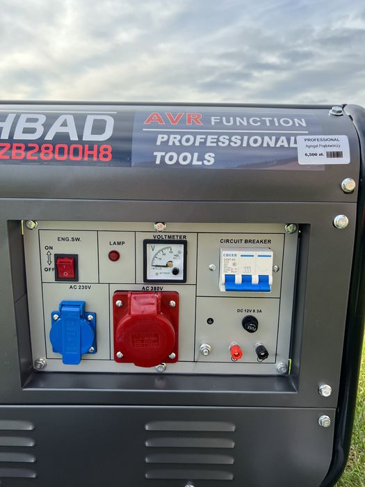 NOWY Agregat prądotwórczy 7,3KW silnik briggs & stratton